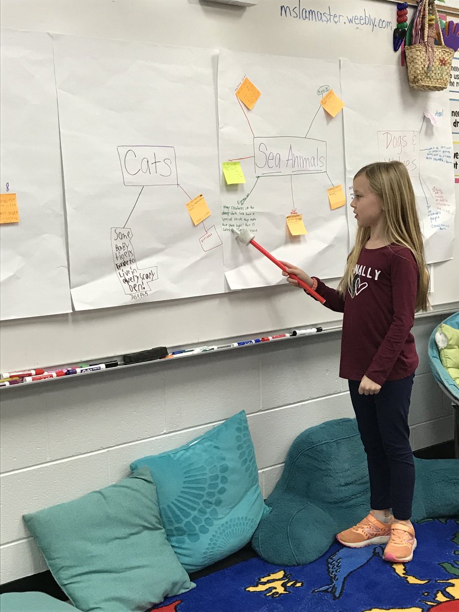 laura_lamaster's tweet photo. Expert readers sharing/teaching is what they learned from their books https://t.co/9nxocU9Sak