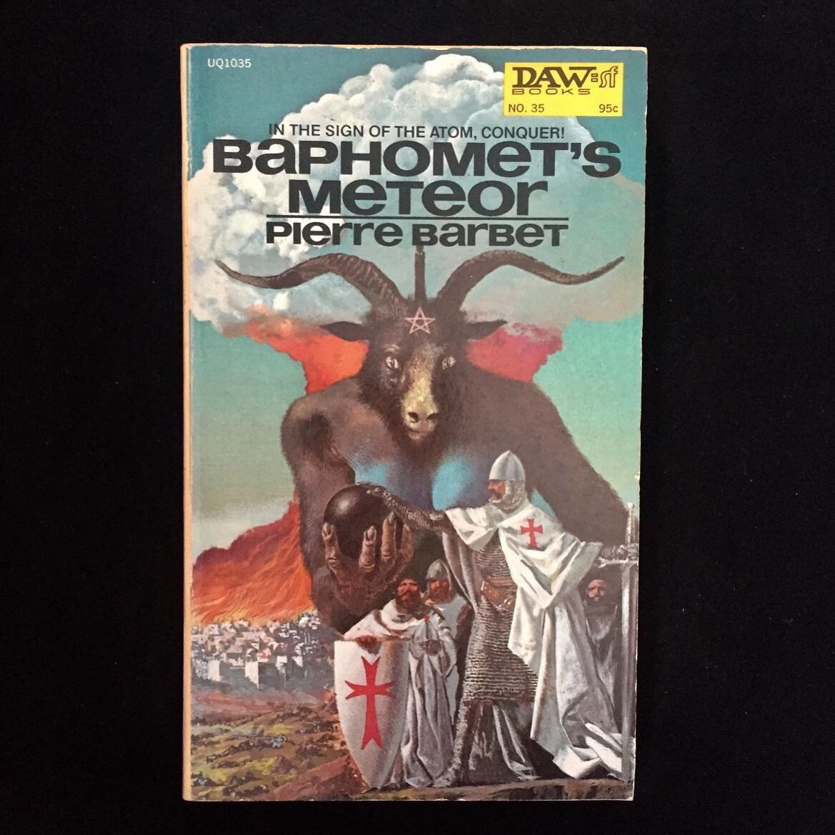 Alldatalostbook's tweet photo. That time Bahpomet needed a strike to beat the Knights Templar’s team 🎳
https://t.co/flNz2x4eXB
#alldatalostbooks #vintagescifi #scifibooks #scifibookcollection #scifinerd #scifiart #scifiart #bookstoread #coverart #sciencefiction #occult #bathomet https://t.co/jxdPcj9qF6