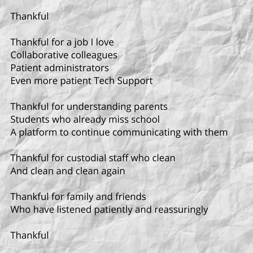 WymansWonders's tweet photo. Thankful #SOLC20 #SOL20 #PoetryFriday https://t.co/3JDoeF1f2M https://t.co/LJnCtIqdiN