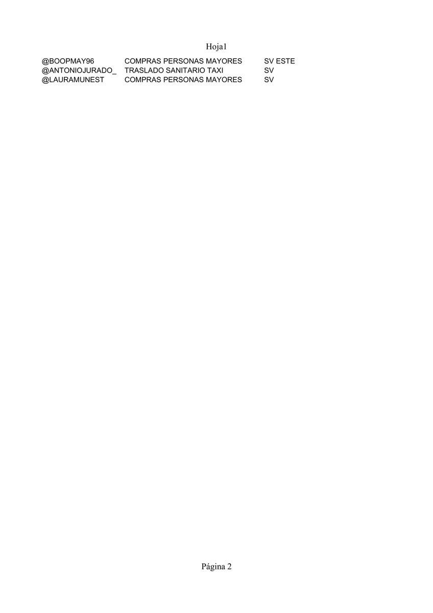 #SEVILLA #VoluntariosCODVID