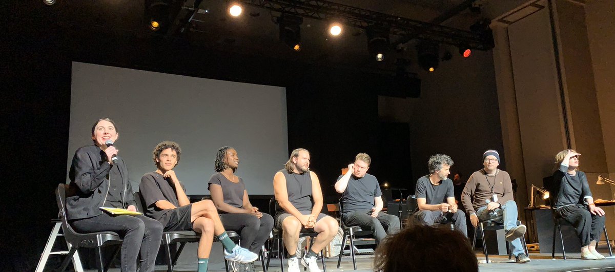 outtakesandy's tweet photo. Great Q &amp; A by some of the cast and creatives following night 2 of the #NZFEST The Brief and Frightening Reign of Phil. Some brilliant songs from Bret, hilarious dialogues from Tim Price and great direction From #NT Lyndsey Turner. Privileged to witness this work in progress. https://t.co/iCQh6NTjf0
