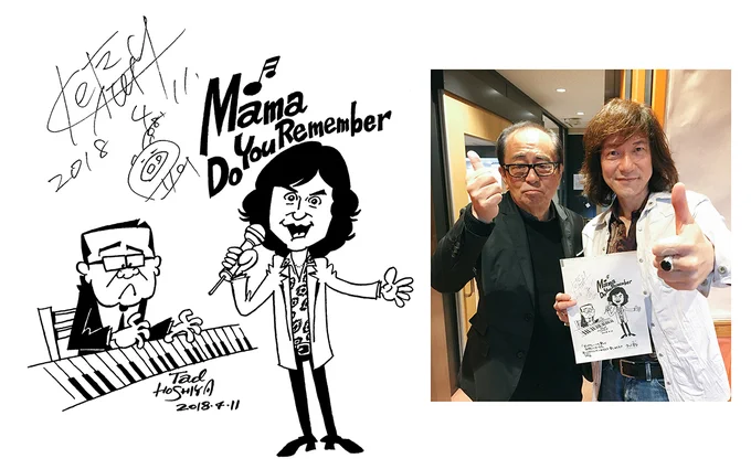 イラストとモデル その27
大野雄二さん ダイアモンド☆ユカイさん
Yuji Ohno, Diamond☆Yukai

#タッド星谷_イラストとモデル 