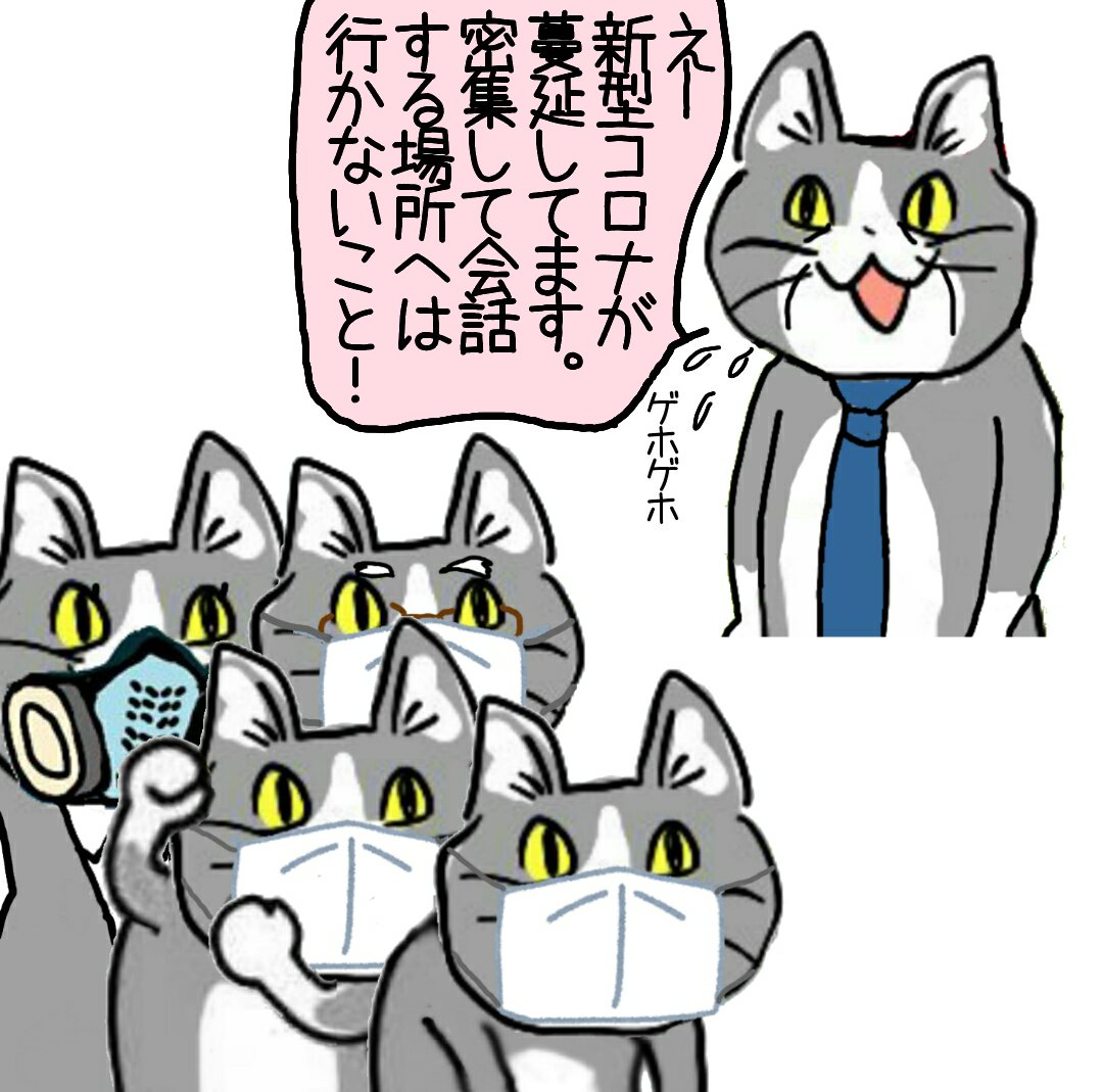 朝礼がいちばん危ない件 #現場猫 