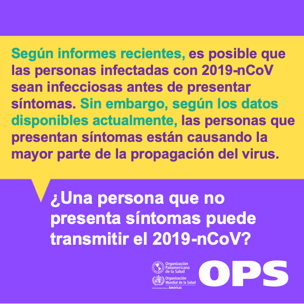Servegan's tweet photo. Una persona que no presenta síntomas puede transmitir el #COVIDー19  #coronavirusenvzla https://t.co/81q3vUAL2C