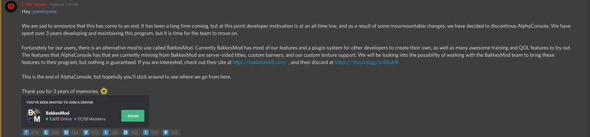 AlphaConsole's tweet image. Thank you all for for your support this past 3 years. It&apos;s been a fun ride