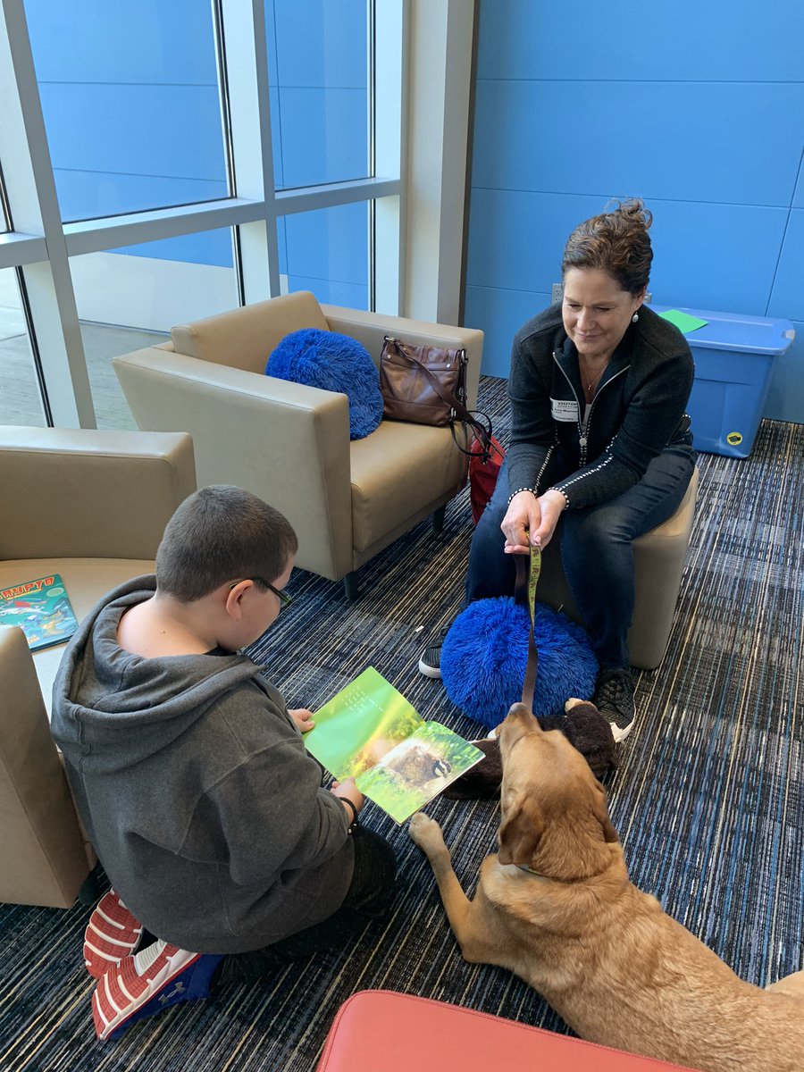 katieabbott83's tweet photo. We LOVE our #BAKPAK reading dogs at @MatzkeElemCFISD #MatzkeProud https://t.co/vdfIXuMUQ5