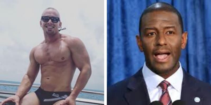 Andrew Gillum Found in Hotel Room With Travis Dyson a Male Escort & Cry...