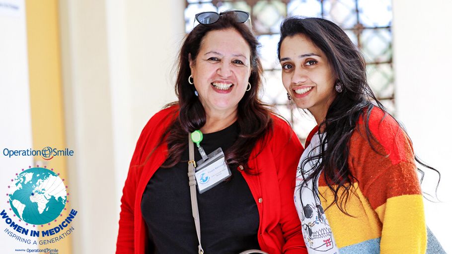 #OperationSmileMorocco is currently hosting our first all-female volunteer #WomeninMedicine mission in Oujda! It only makes sense that their Co-Founder and President, Fourzia Mahmoudi, is sharing the experience with her daughter, Nour, who’s also Program Manager.