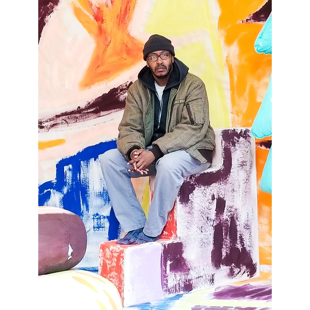jbkny's tweet photo. #FortMakers by @naomisclark #aesthetic #Abstract #art #colors #chinatown #nyc #QuarantineAndChill #coronapocalypse #timeoutnyc #coronavirus https://t.co/dXA6J9CSQq