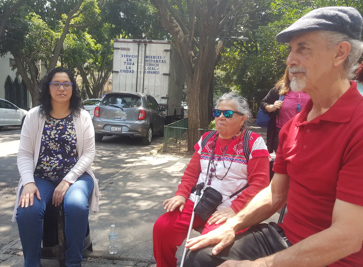 Sutnotimex's tweet photo. Hoy estuvieron con el #SutNotimex el colectivo #CENPROS y #VidaPlenaConDignidadAC, que por invitación de Sonia Mendieta de #MujerEsCDMX, apoyaron a los huelguistas con la presencia de la tetraterapeuta Noemí Domínguez y el psicoterapeuta Rafael Méndez.

¡Gracias a todos! 🤝 https://t.co/skt5UE3Lai