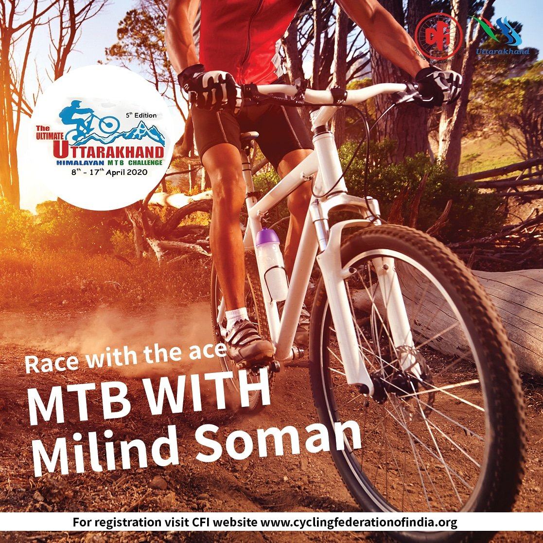 UTDBofficial's tweet image. Take a cue from the expert! The ultimate Mountain biking challenge is here.

#MTBChallenge #Cycling #UttarakhandTraveller #UttarakhandTourism #SimplyHeaven #MilindSoman #MountainBiking @milindrunning