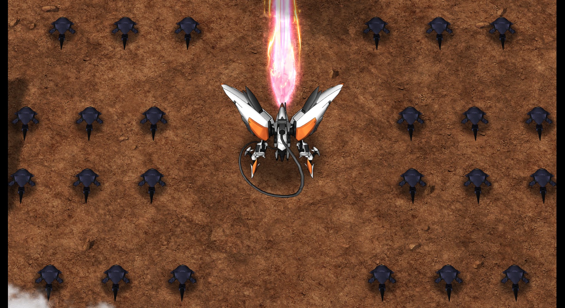 ソウジ 私は この画面を何回くらい見たのだろう ハシュ丸王子 悪く思わんでくれ 時間短縮アイテムを集めるには このステージがとても効率が良いのだから クロスレイズ 鉄血のオルフェンズ ハシュマル Ma モビルアーマー はに丸王子