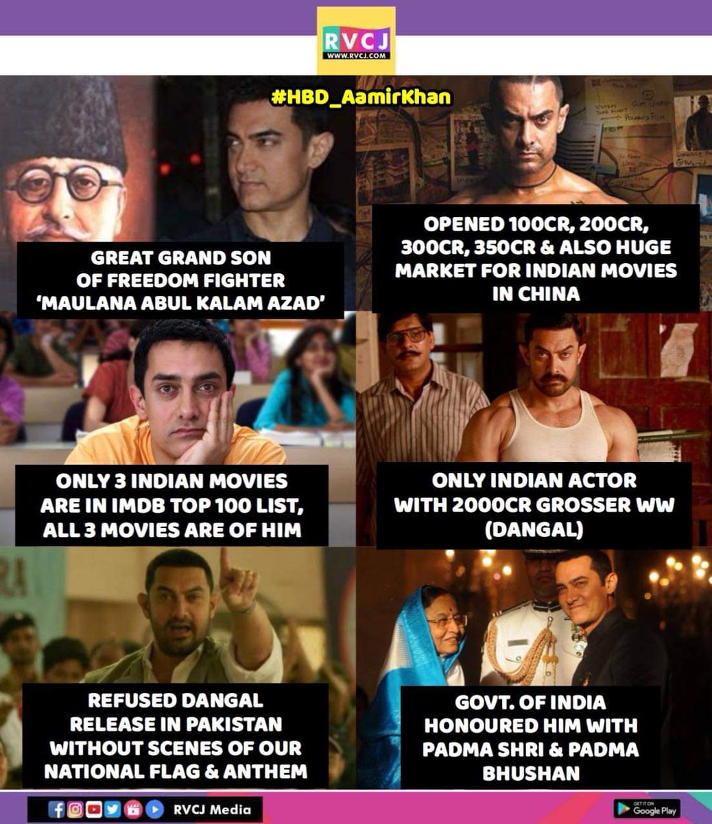 RVCJ_FB's tweet photo. #HappyBirthdayAamirKhan 
@aamir_khan https://t.co/OwBiwuThDS