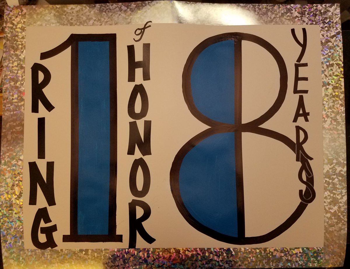LVSignChick's tweet photo. Presenting #Sign21K, intended to celebrate @ringofhonor on its 18th Anniversary!
#WatchROH #ROH #WOH #ROHVegas #FOH #HonorClubGirls #HonorClubBros #HonorClub #ROH18th #ROH18 #ROHPastVsPresent #PastVsPresent https://t.co/wreWWt94oX