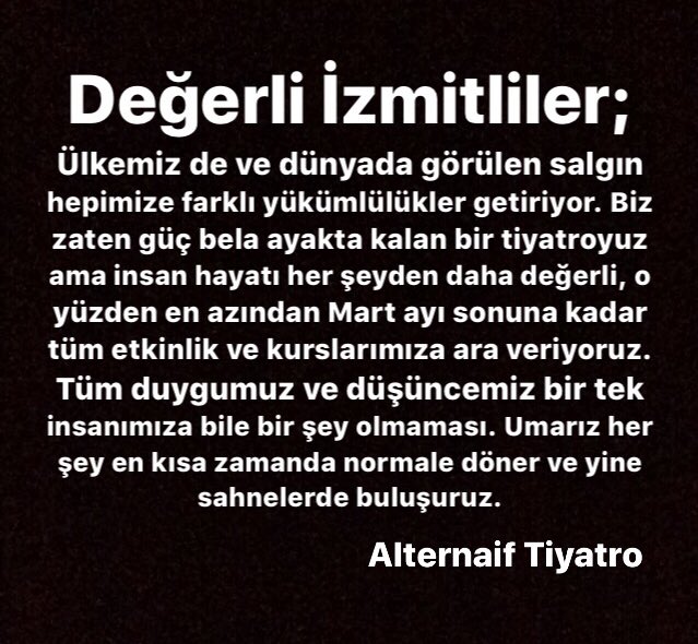 Alternaif Tiyatro tweet media