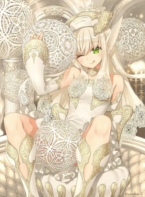 白髪いいよね…
最近のが少ないからもっと描こう 
#ホワイトデーは銀髪白髪を愛でる日 