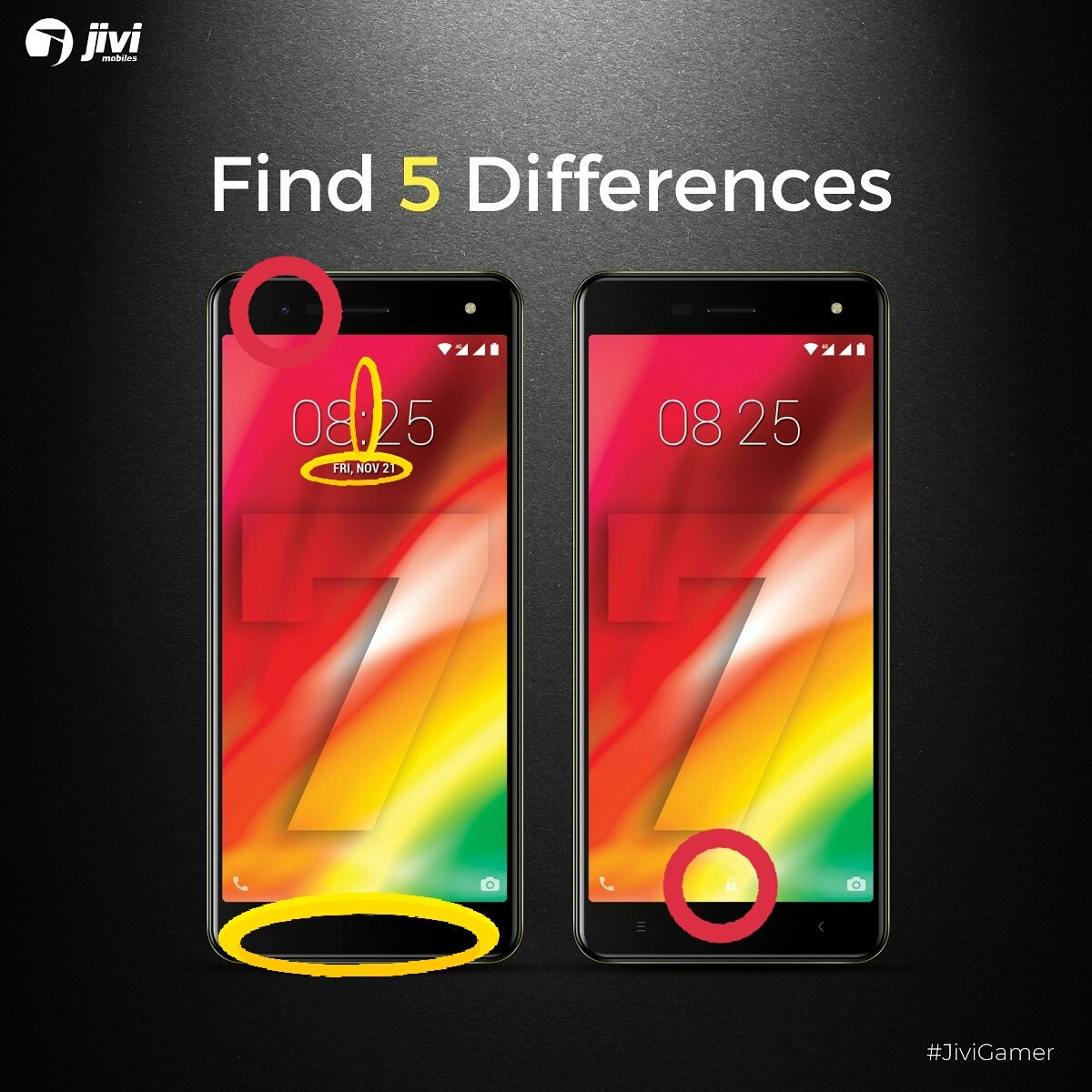 75SWARUPGHOSH's tweet photo. @jiviofficial #JiviGamer #JiviMobiles #FeaturePhones #Mobilephones #MultimediaPhone #mobile #photooftheday #picoftheday #techie #mobilelegends #phone #android
Here I spotted 5 differences-
Tagging-@jiviofficial
Join-@Jyotiag28204208 @chilled_Sup @Purvaa7 @Aishhwaryaa1 @SoumickBose1 https://t.co/mW6zANGe5U