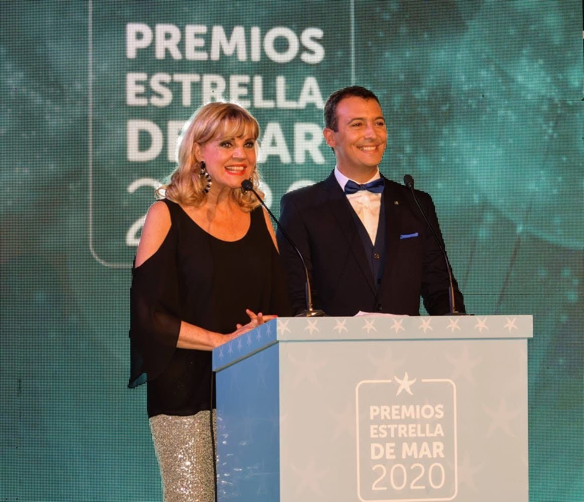 Lindo recuerdo junto a Teté en los Estrella de Mar 2020.