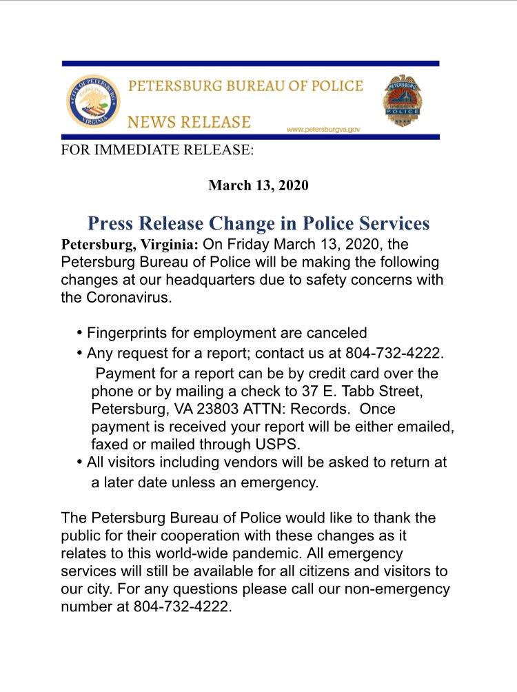 Petersburg Police (@pburgpolice) on Twitter photo 