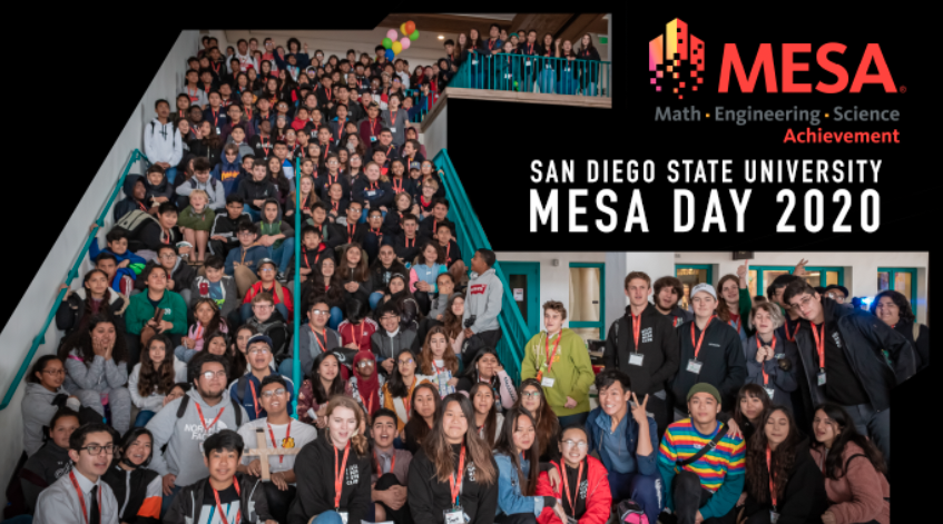 Congratulations to all the participants at our MESA Day! We’re proud of all our middle/high school students who built their STEM project and came out to compete! Thank you to our sponsors, Solar Turbines &amp; SDGE! #SDSUMESA #FutureLeaders #STEM