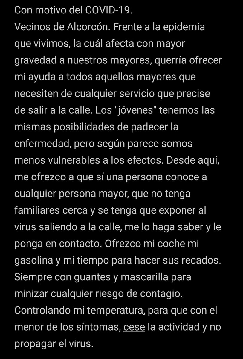 gaabrielmunoz's tweet photo. @AytoAlcorcon @Hardcorcon ¿Sabemos cuántos mayores hay solas y solos en Alcorcón? ¿Se ha hecho algo para proteger a los más vulnerables al virus? ¿Alguna propuesta vecinal? https://t.co/Wpe9Y1u8kL