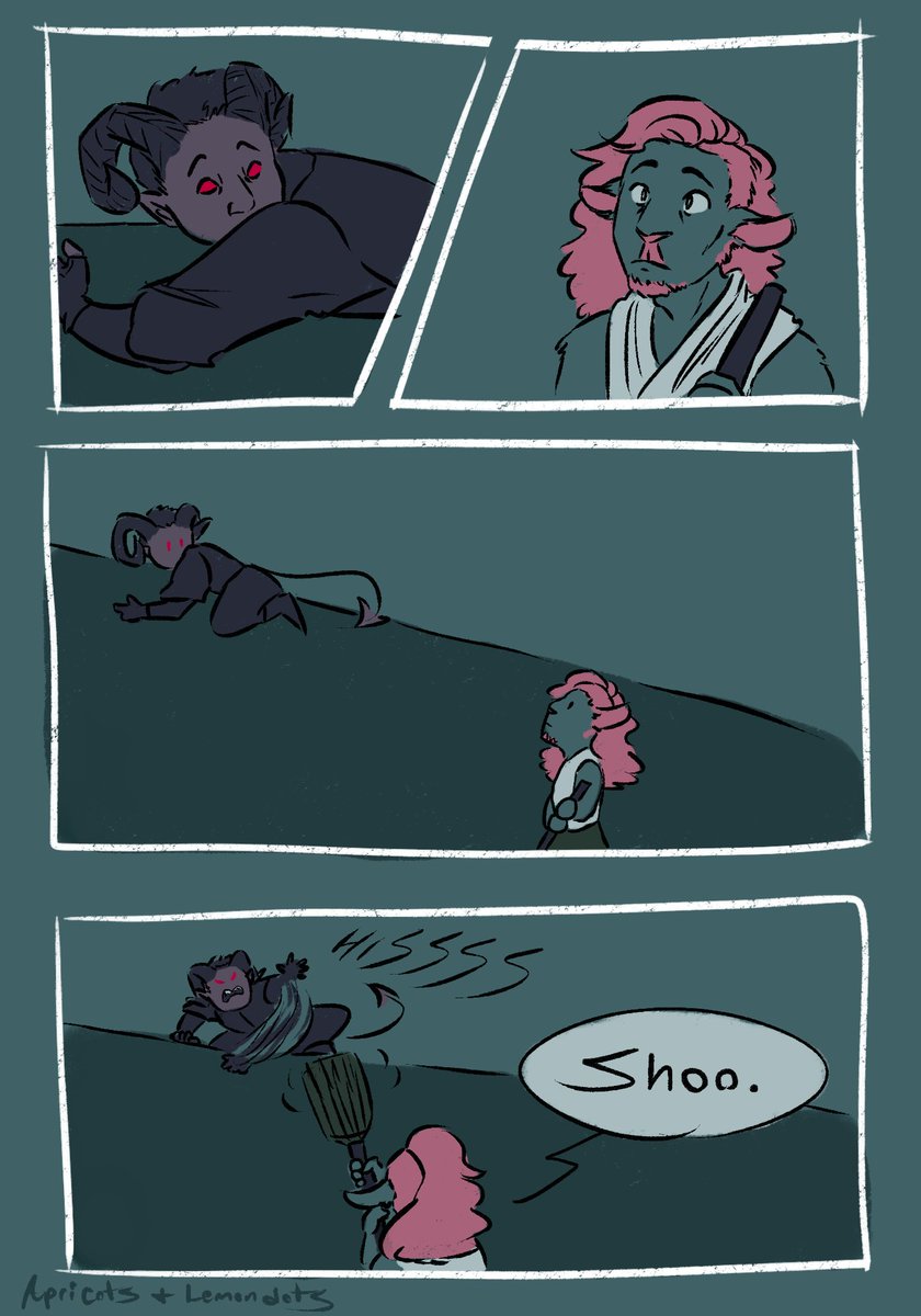"...Mama, another tombtaker's on the fence."

This is so stupid but the thought made me laugh 
#criticalrolefanart #criticalrole #caduceusclay #Lucien