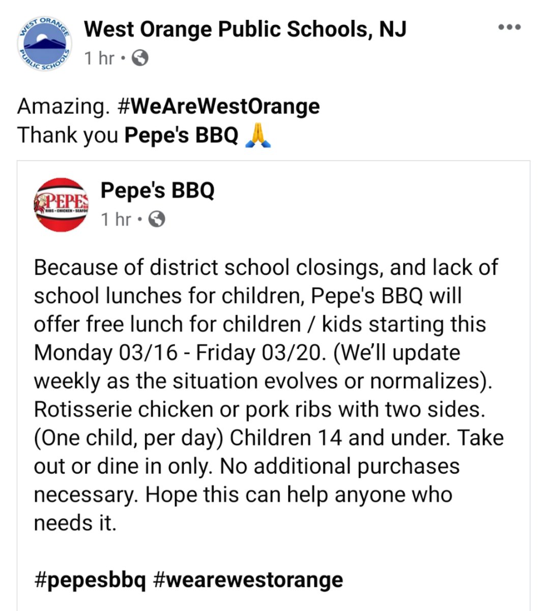 West Orange Schools tweet media