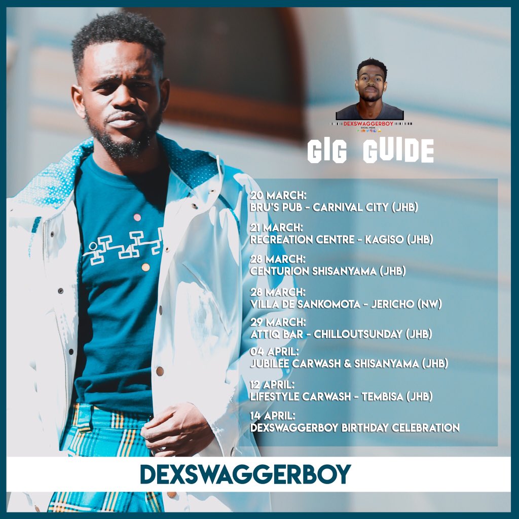 dexswaggerboy's tweet photo. Gig Guide:
If that’s your area, pull up in numbers and come see your boi https://t.co/nW7NE3sEC6