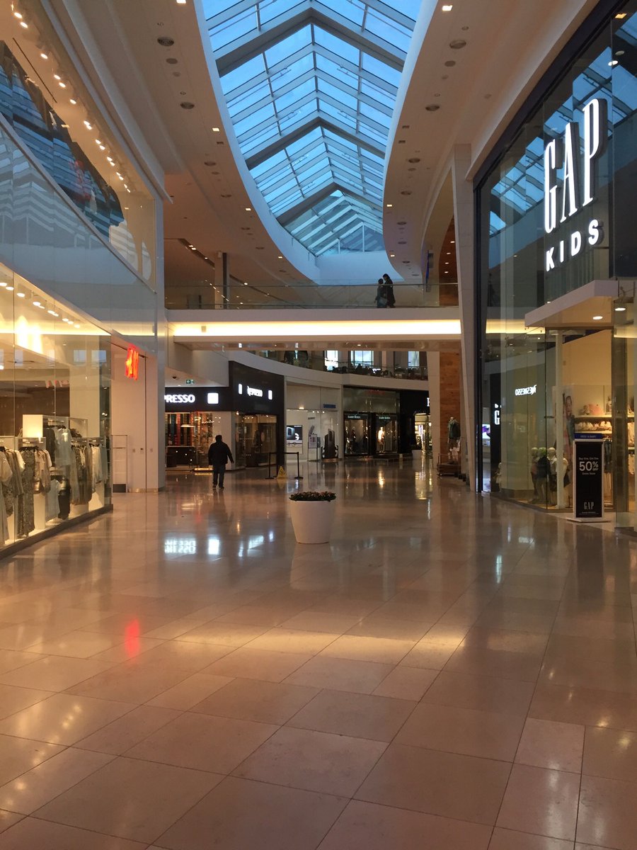 paper work. Never seen #sherway mall 