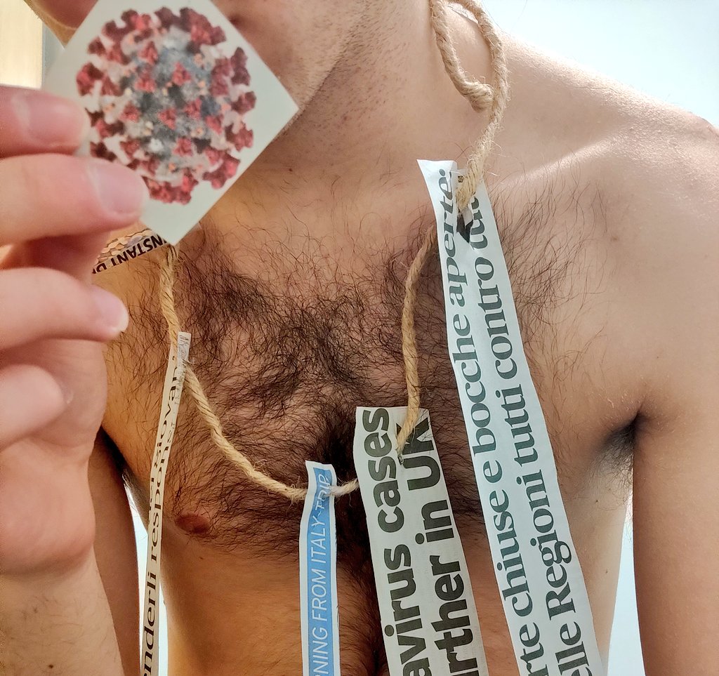 Headlines in my head. 
Ink across my skin. 
Searching empty words,
rich in meaning.
I fight against injustice and judgements.
The truth is that we are all liars. 
Who is responsible for that?
#covid19 #quarantine #coronavirus #Leicester #UK #school #andratuttobene #art <a href="/BBCNews/">BBC News (UK)</a>