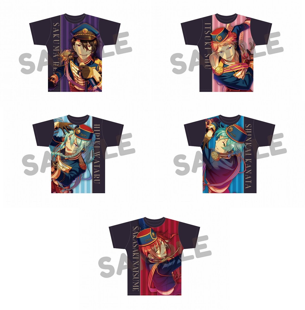 あんさんぶるスターズ グッズ情報 V Twitter アニメイトオンラインで予約開始 あんさんぶるスターズ Eccentric Snow Party フルグラフィックｔシャツ 2次予約分 T Co 4pwktktdjv