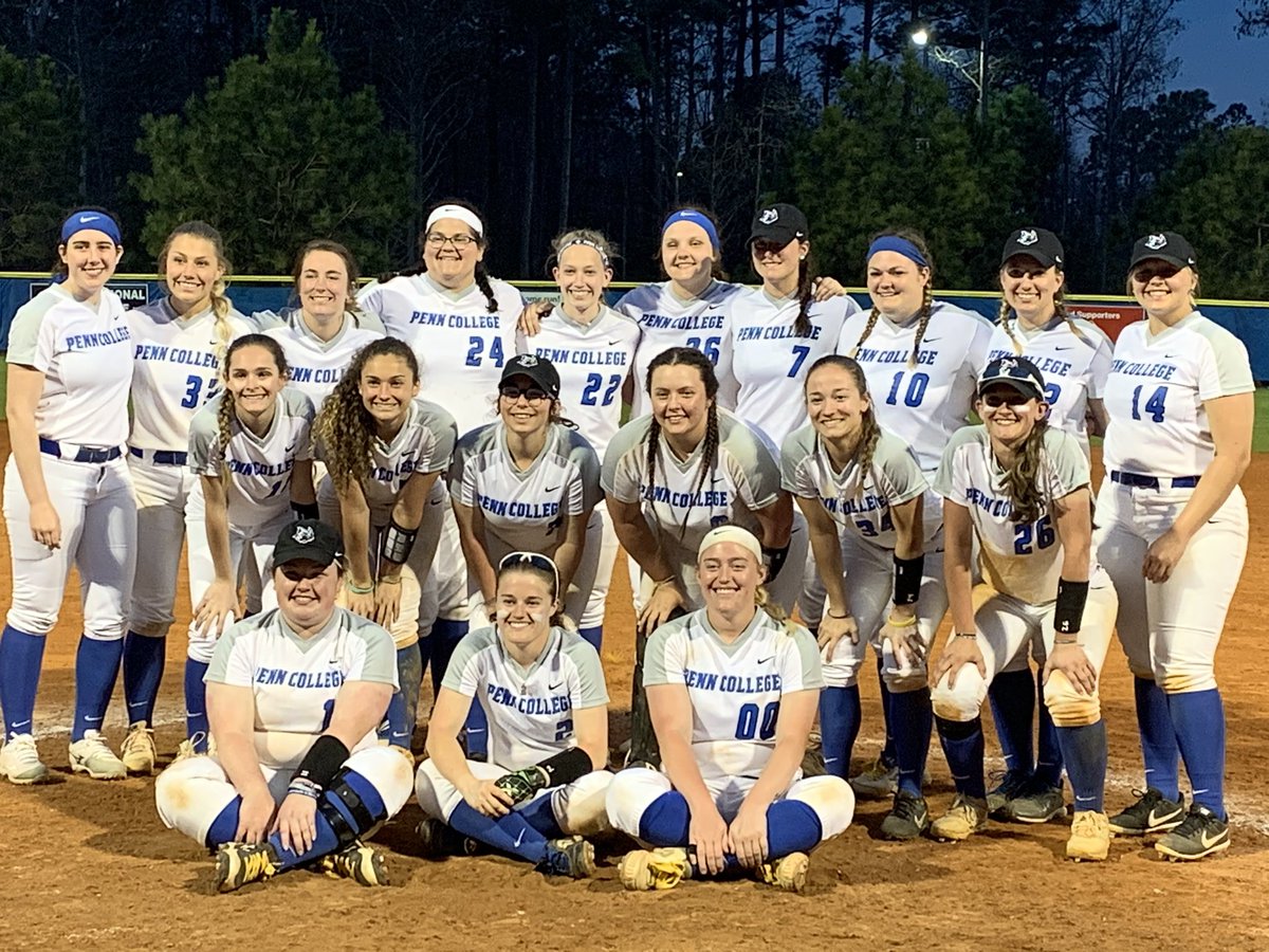 PCTSoftball's tweet photo. Today we finished just as we said we would! We got out the brooms for a two game sweep 🧹 to end our trip and our season. Everybody contributed today and we got 2 TEAM wins to send our senior class off in the best possible way!! Mo recorded her 300th career K!!!! #Pack19 https://t.co/bOPnEut4wo