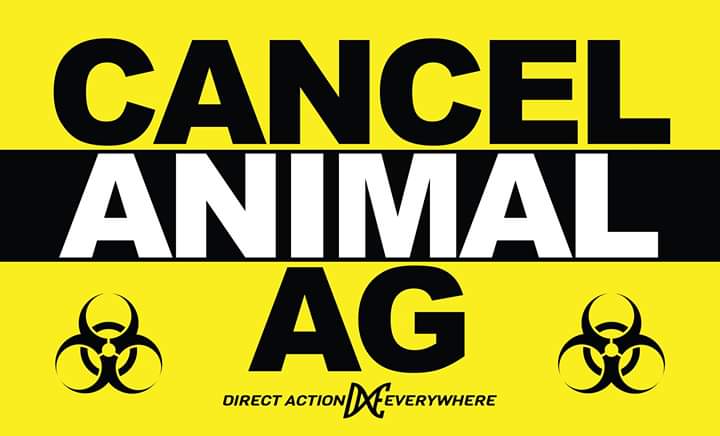 DxEverywhere's tweet photo. Cancel raising animals for human purposes, 
Cancel the humane lie, 
Cancel prosecuting whistleblowers, 
Cancel the spread of disease &amp; violence, 
Cancel injustice, 
Let's take our power back, 
CANCEL ANIMAL AG!
#CancelAnimalAg
#coronavirus #pandemic https://t.co/Y2j2KIFkzX