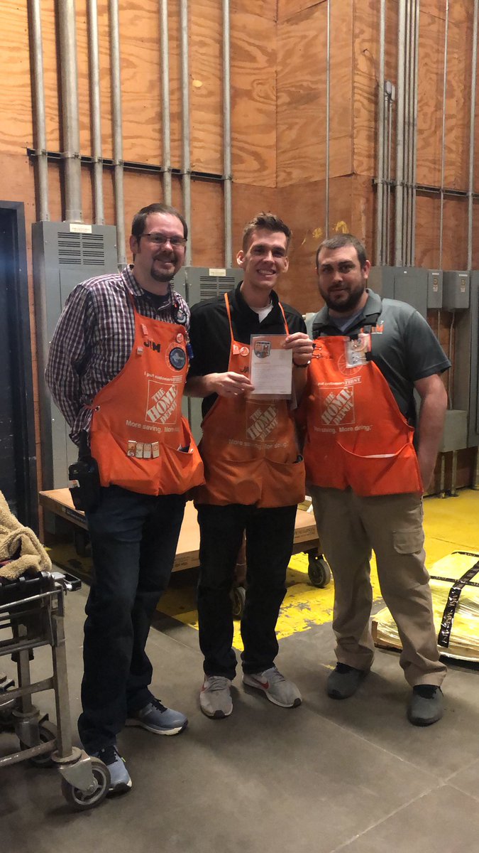 Congratulations to Jake!! Ops associate of the month, great job!!