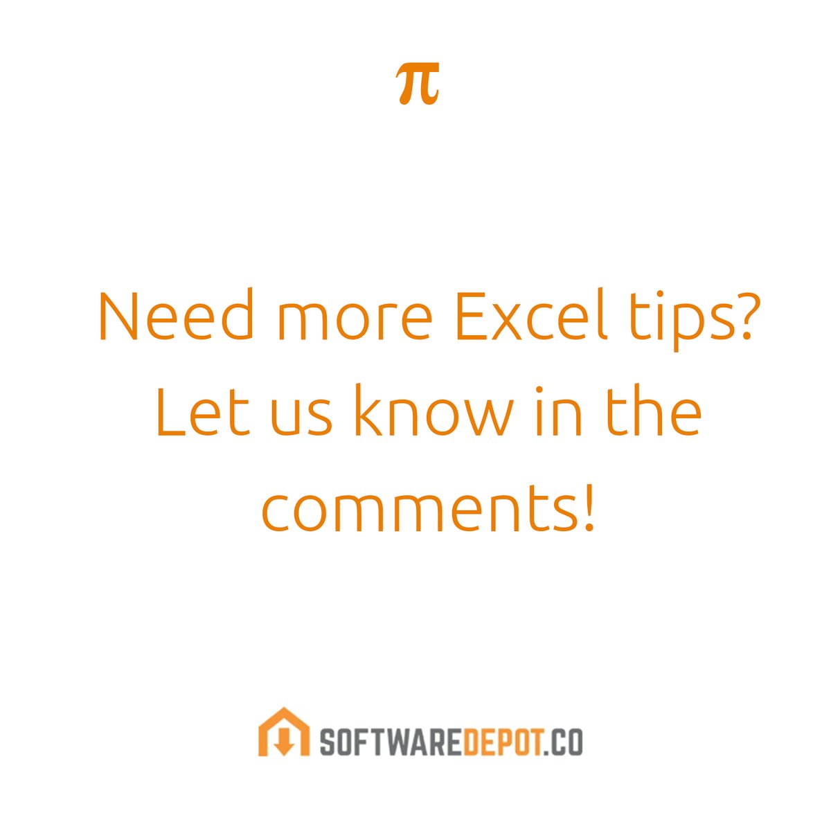 softwaredepotco's tweet photo. Happy π Day! Need to calculate PI? A quick Microsoft Excel formula can give you the answer accurate to 15 digits!

#PiDay #PiDay2020 #Microsoft #MicrosoftExcel https://t.co/JRufYlywPA