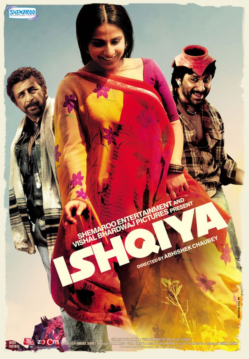 42nd Bollywood film:  #Ishqiya What's funny is that the first half hour confused me and I wasn't into it all. I almost stopped watching. Then it turned out to be one of my favourite films  Loved the mystery, humour and originality. Screenplay and acting were 