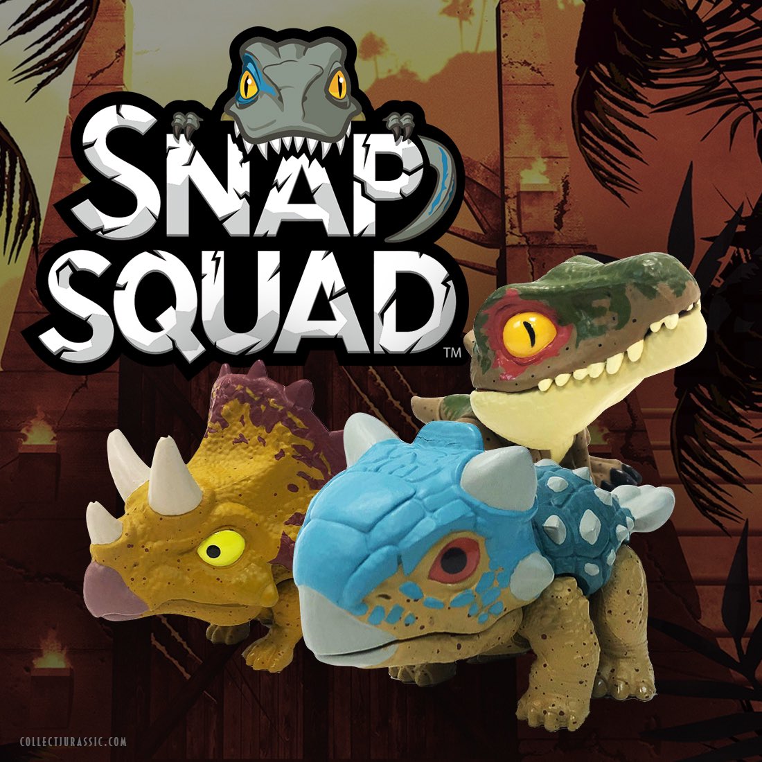 Collect Jurassic Oh Snap Jurassic World Snap Squad Figures Should Be Making Their Way Into More Us Stores Including Target Later This Fall As Part Of The Camp Cretaceous These