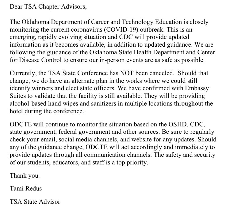 Oklahoma TSA tweet media