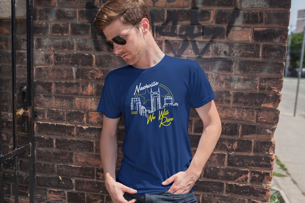 RLCraftDryGoods's tweet photo. At the beginning of March #Nashville was struck by devastating tornadoes. 
We have have released a shirt with the proceeds going to support efforts to help rebuild.
Please go check it out and help lend a hand in our wrecked city
https://t.co/xtFN9DfDw7 https://t.co/4WUThFrYuR
