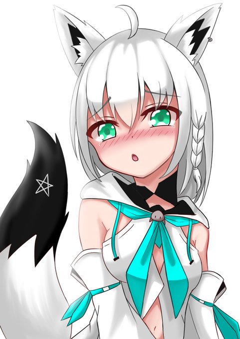 フブキちゃん笑って #絵フブキ 