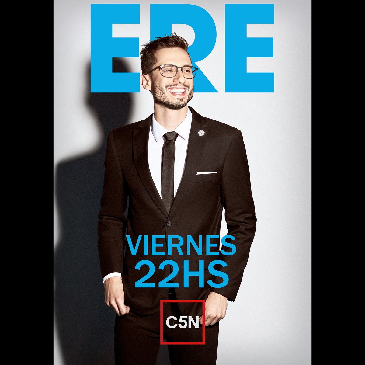 C5N's tweet photo. 🗒¡Vos elegiste #ERE con @dgannio! 

@C5N lideró la audiencia de las señales de noticias de 22 a 23 hs. con 2,7 pts. de rating (Fuente: Ibope) https://t.co/z5Ie7aeuwZ