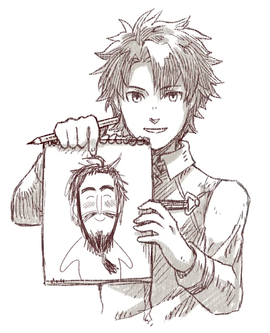 景気づけに今までのクソお気に入り!はし男クソ似顔絵をバラ撒きます 