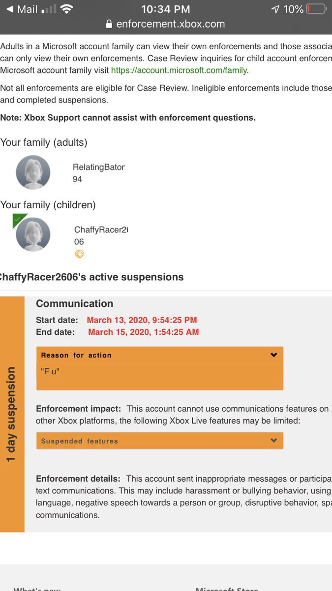 Dardenisgod's tweet photo. Really @Xbox @Microsoft my son gets a ban on communications but the comments on it are F U? So you don’t find that hypocritical? Guess I’ll be moving to the new @PlayStation next console. https://t.co/4lsEKk80da