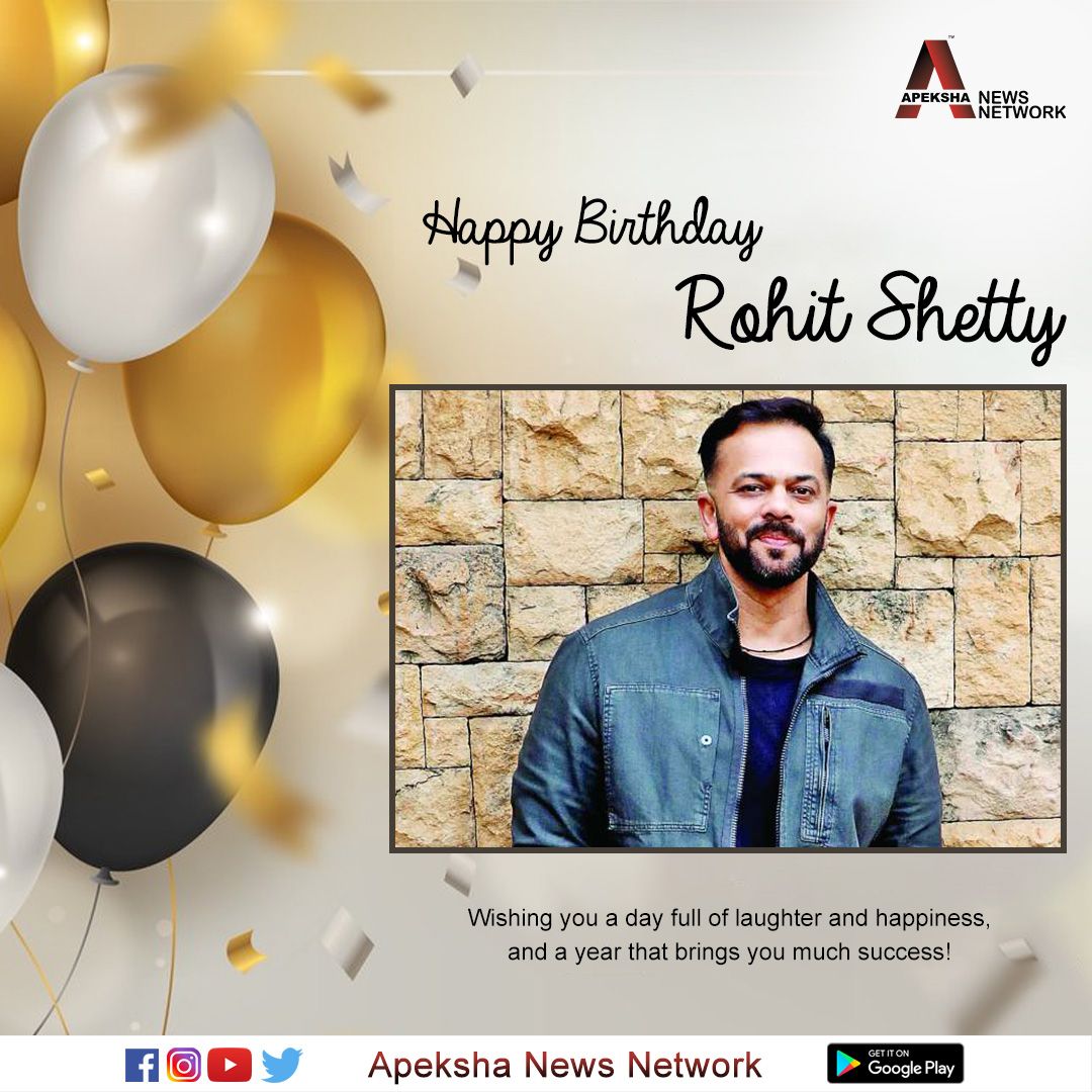Here\s wishing the ace director Rohit Shetty a very Happy Birthday.  
