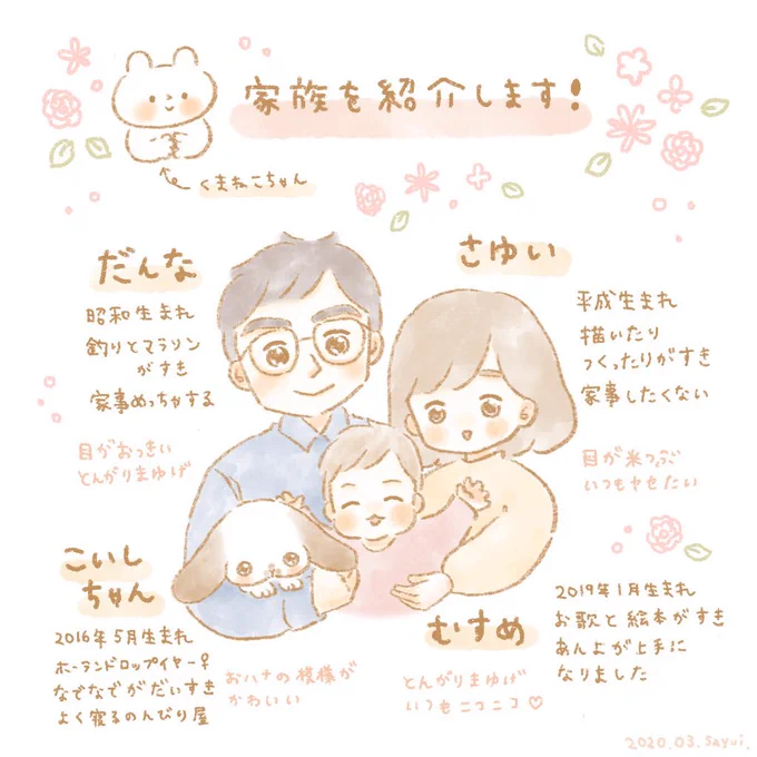 もうすぐ1才2ヶ月になるむすめの絵日記を描いています ✎〻
育児絵以外のお絵描きもする雑多なアカウントですがよろしくお願いします(*ˊᵕˋ*)

#育児絵ツイオフ 
#育児絵ツイオフ_自己紹介 