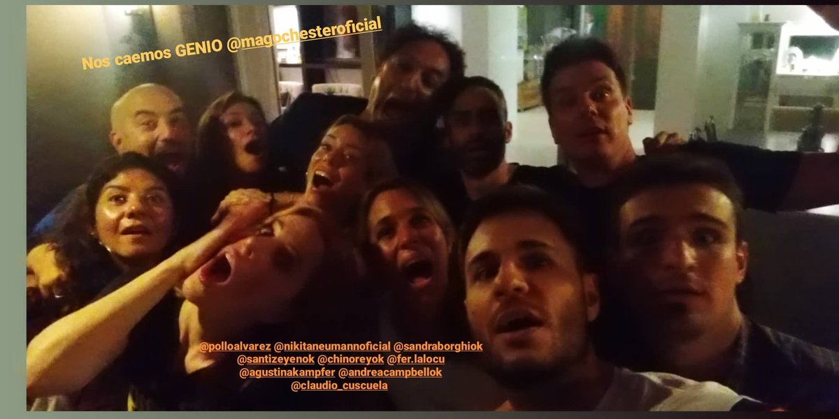 NosotrosElTrece's tweet photo. Una gran noche del equipo de #NosotrosALaMañana con el mago
@GABYCHESTER! Genio!
@polloalvarezok @nikitaneumann @BorghiSandra @santizeyen @chinoam #FernandaSuarez @aguskampfer @AndreCampbellok @CCuscuela
Ph: @Tomasdente https://t.co/zbYCjJSPJz