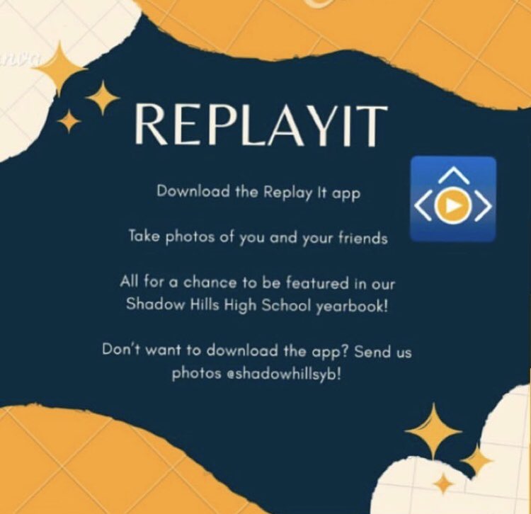 ShadowHillsYB's tweet photo. MAKE SURE TO SEND IN YOUR PHOTOS FROM THIS SCHOOL YEAR! https://t.co/GPaIfWh0VT