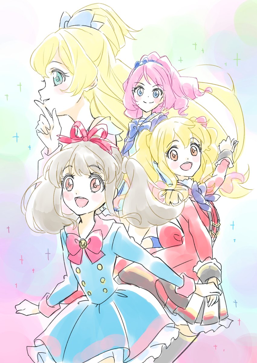 大川貴大 スターズは自分のアイカツ仕事のスタートラインなので こうしてまたみんなを描けて嬉しかったです T Co 7nywpfpt9z