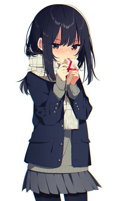 好きな男の子からお返しが貰えて嬉しい女の子
#ホワイトデー 