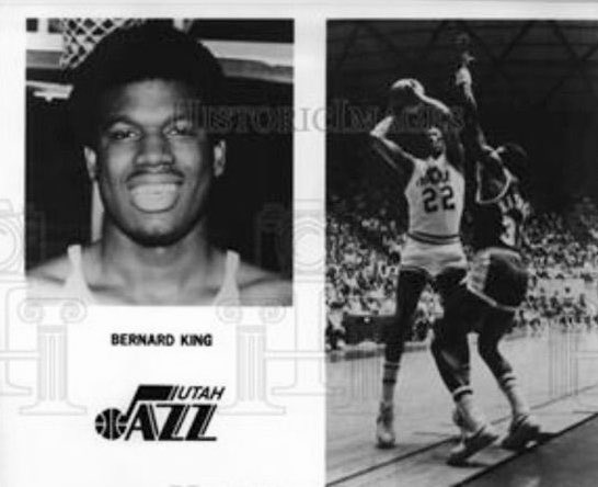 Bernard King played 19 games for the Utah Jazz in 1979.King dealt with legal issues during the 1979-80 season, and was traded to Golden State in September 1980. He was named  #NBA   Comeback Player of the Year for the Warriors in 1981.